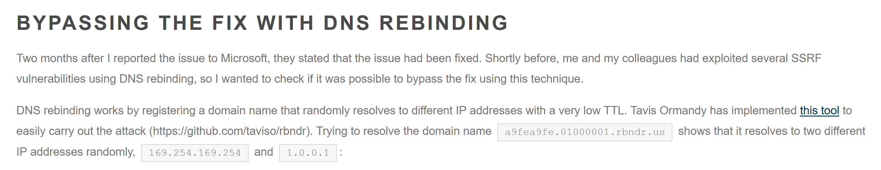 The previous blogpost about Azure DevOps SSRFs.